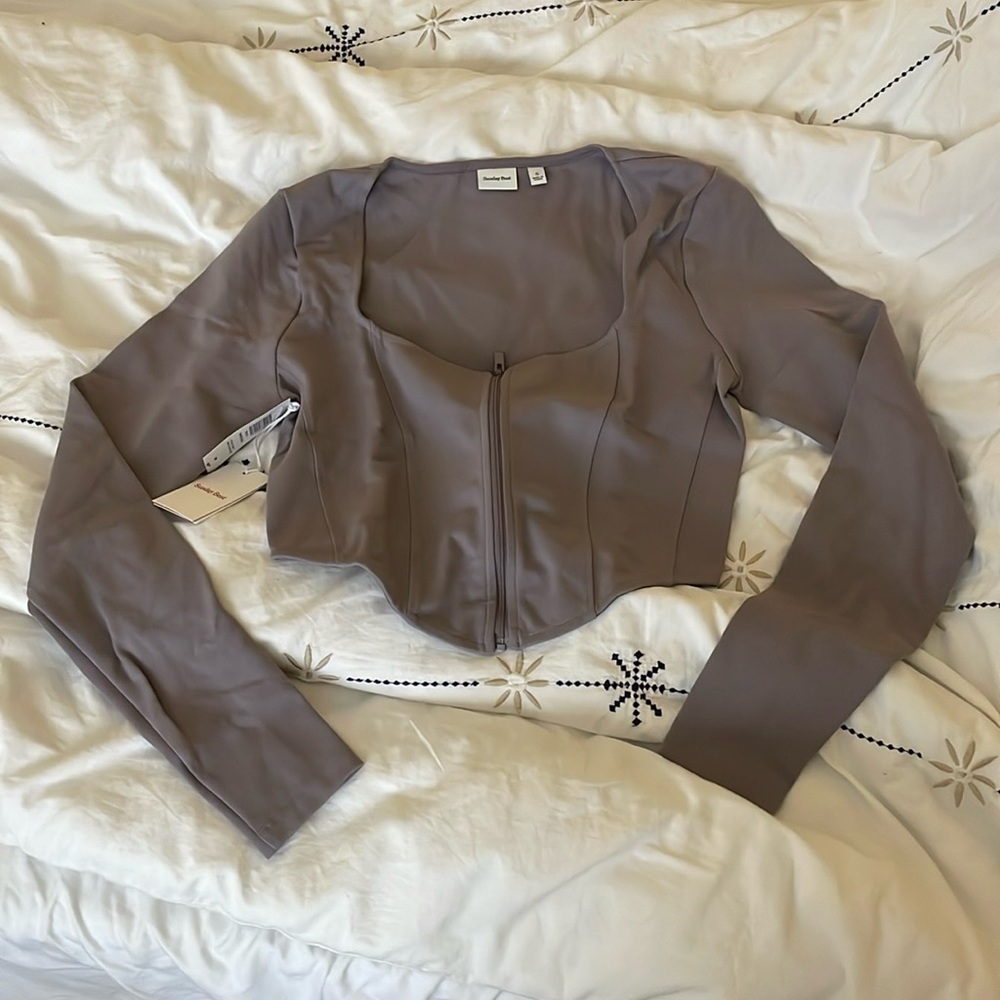 NEW aritzia sunday best maverick top